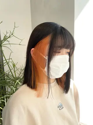 ショート カラー ハイトーン×レイヤー ／遠藤将太のヘアスタイル