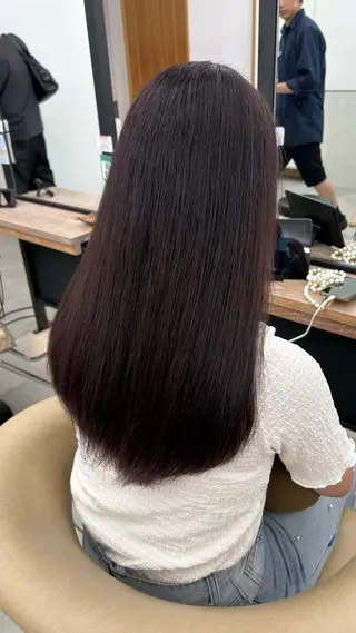 カラー くろかわ まいのヘアスタイル
