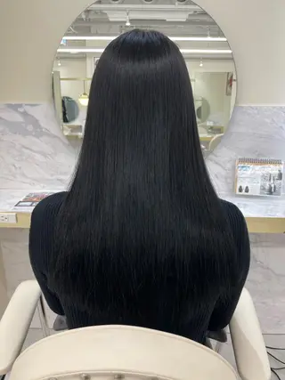 ロング カラー ヘアアレンジ 髪質改善特化 🫧松野力也のヘアスタイル