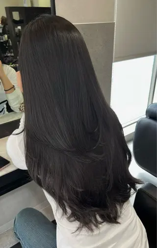 ロング カラー 透明感/レイヤー 🇰🇷tomonaのヘアスタイル
