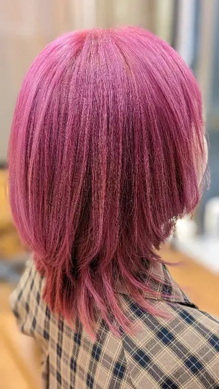 ミディアム カラー hair salon hygge 武蔵中原店所属・【頭皮や髪に優しく】 hygge 武蔵中原のヘアスタイル