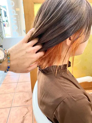 ショート カラー ✨髪質改善専門店✨ QOLU✨のヘアスタイル