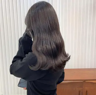 ミディアム カラー MURANAKA RYOのヘアスタイル