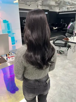 セミロング カラー トレンドレイヤー No.1/KOHEIのヘアスタイル