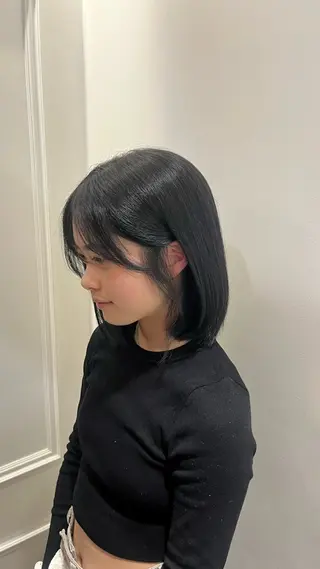 カラー 💙寒色カラー / リナ🦋‪🫧のヘアスタイル