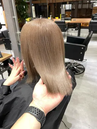 ミディアム カラー KEISUKE🐶 カラー✨エクステのヘアスタイル