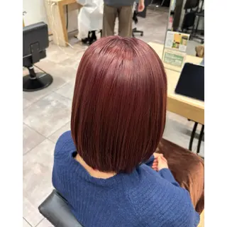 ショート カラー 艶カラー/韓国ヘア 🎀🫧 / amiのヘアスタイル