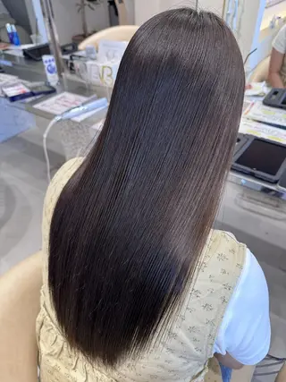 ロング 杉田 実来のヘアスタイル