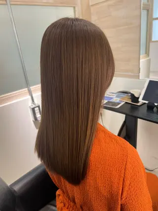 カラー 🥣🫧‪艶カラー 🦋アカマ ミユ🦋のヘアスタイル