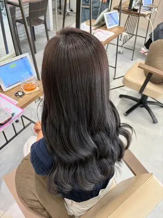 ロング カラー Ouka/Wカラー/ 大人艶カラーのヘアスタイル