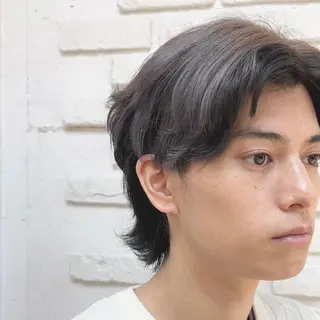 ショート カラー パーマ 池袋駅徒歩4分 hondaのヘアスタイル
