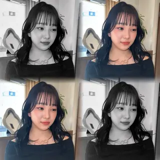 ミディアム カラー ニュートラルカラー 🧊横田 さえのヘアスタイル