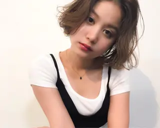 ショート カラー パーマ ヘアアレンジ 薬剤付きシェアサロン 店長タチバナのヘアスタイル