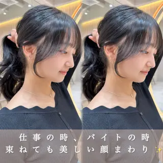 セミロング カラー 縮毛矯正✨🫧 レイヤー川村利幸のヘアスタイル