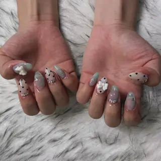 セミロング mao .のネイルデザイン