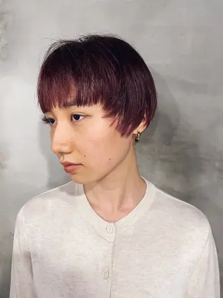 ショート カラー 🌈前田 潤 /ショート/レイヤーのヘアスタイル