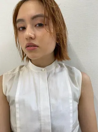 ミディアム 𝑺𝒂𝒌𝒊 🩶マンツーマン施術のヘアスタイル