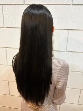 ロング カラー 土屋 梓咲のヘアスタイル