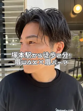 メンズ アイブロウ BARBERMIKI メンズ眉毛の眉毛・アイブロウイメージ