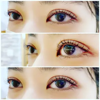マツエク・マツパ NICORA. hair+eyeのマツエク・マツパデザイン