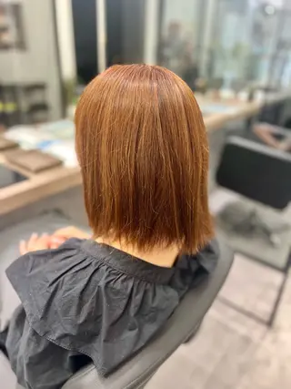カラー はる 「モデル募集中」のヘアスタイル