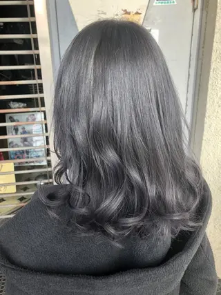 カラー ダブルスキルエクステ /羽エクステ白石宇由のヘアスタイル