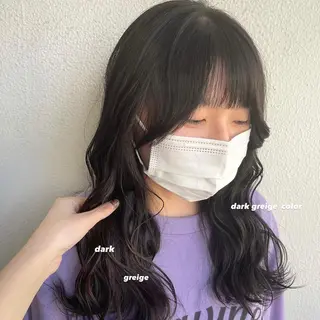 ロング カラー パーマ ヘアアレンジ メンズ キッズ ネイル マツエク・マツパ 透明感カラー・レイヤ ー🎀amika🎀のヘアスタイル