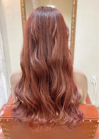 ロング カラー 長岡 俊樹のヘアスタイル