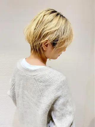 ショート 三鷹で1番ショート ボブをカットする新谷のヘアスタイル