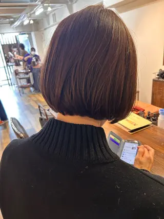 ショート カラー canonart上田 里恵のヘアスタイル
