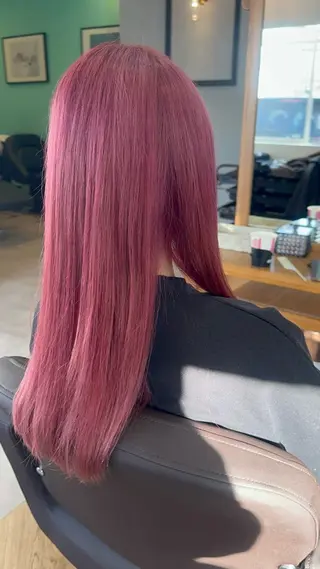 ロング ❤️可愛いハイトーン を造る❤️AKIRAのヘアスタイル