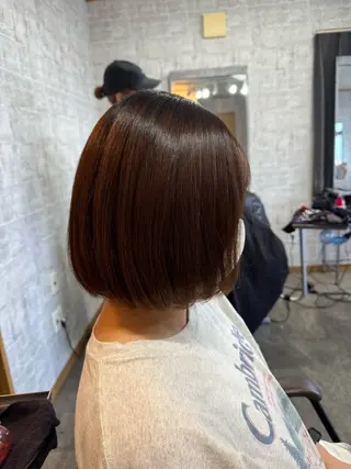 ミディアム 月館 怜奈のヘアスタイル