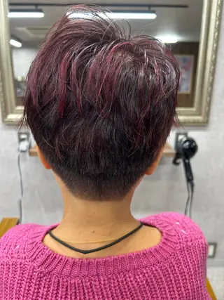 ショート カラー Lien 深井店のヘアスタイル