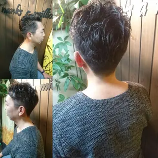 パーマ 岡林 選のヘアスタイル