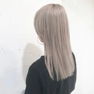 セミロング カラー パーマ ヘアアレンジ メンズ ブリーチ　ハイトーン 特化🌈フジタハルキのヘアスタイル