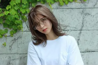 カラー SALOWIN栄 高須大貴のヘアスタイル