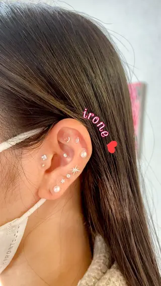 小さなサロン ironeのネイルデザイン