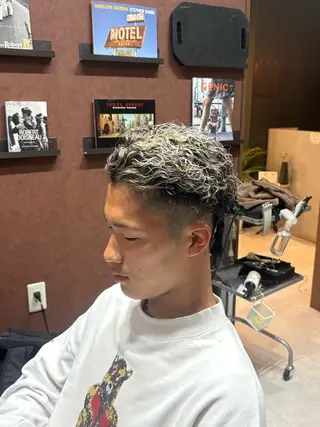 カラー パーマ メンズ メンズ特化 / Reiのヘアスタイル