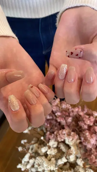 ネイル crystal ⭐︎ colorのネイルデザイン