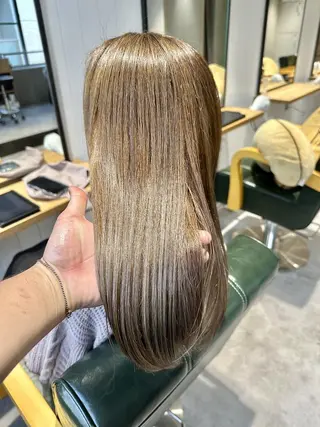ロング カラー arts茅ヶ崎 エリアNO1髪質改善のヘアスタイル