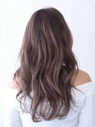 セミロング naka.naka 東中野のヘアスタイル