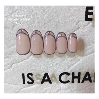 ミディアム ネイル 👑enen style👑のネイルデザイン