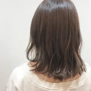 ミディアム カラー 愛されヘア/ 暖色カラー/まいこのヘアスタイル