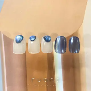 ネイル ニュアンスネイル🧡 rionaのネイルデザイン