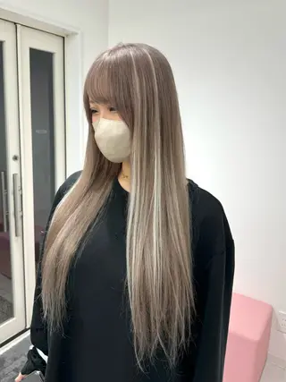 ロング ブリーチカラー💖 rukaのヘアスタイル