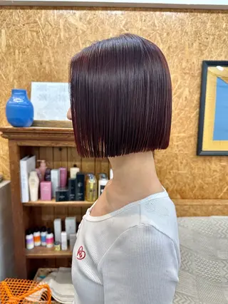 ショート カラー 🪭risa 暖色/レイヤー🪭のヘアスタイル