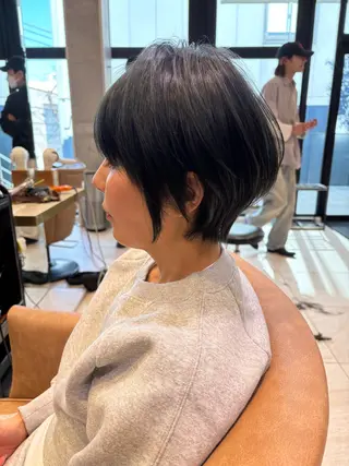 ショート 大人ショート特化/ カットモデル/表参道のヘアスタイル