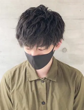 パーマ メンズ カラー/カット toshikiのヘアスタイル