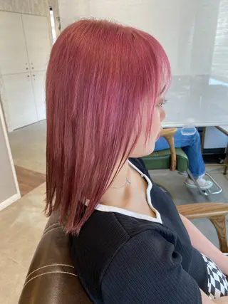 ミディアム 白木 遥太のヘアスタイル