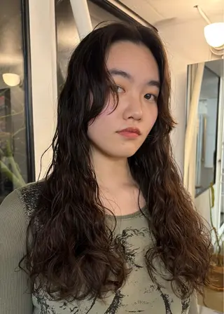 ロング パーマ boy  HAIR SALON所属・ayuka boyのヘアスタイル